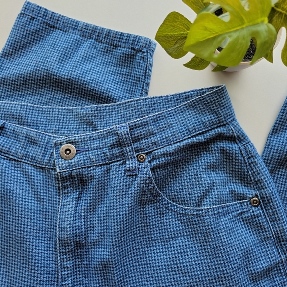 Vintage Liz Claiborne Houndstooth Jeans